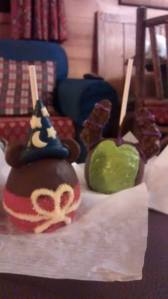 Yummy caramel apples!